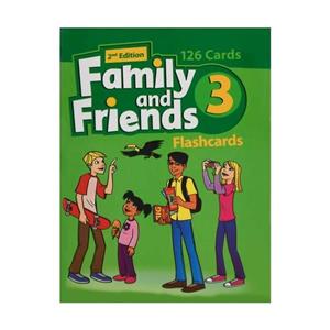 فلش کارت American Family and Friends 3 2nd Flash Card 