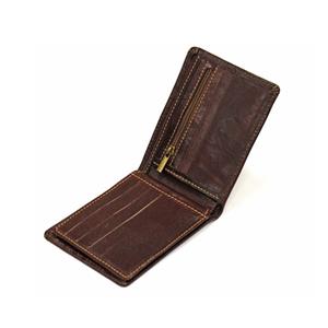 کیف پول جیبی مردانه چرم طبیعی آروین چرم کد AR-227