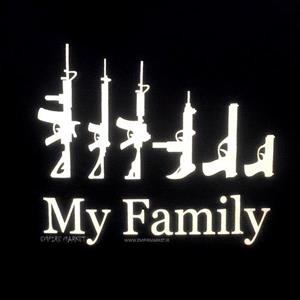 تیشرت بلو استار مدل my family