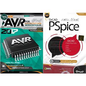 نرم افزار آموزش ORCAD PSpice نشر نوین پندار به همراه نرم افزار آموزش AVR نشر پدیده