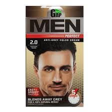 کیت رنگ مو گپ سری Men Perfect شماره 2.0 رنگ مشکی 