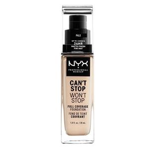 کرم پودر نیکس مدل NYX CAN’T STOP WON’T STOP FULL COVERAGE FOUNDATION رنگ Pale حجم 30 میلی لیتر