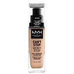 کرم پودر نیکس مدل NYX CAN’T STOP WON’T STOP FULL COVERAGE FOUNDATION رنگ NATURAL شماره 7 حجم 30 میلی لیتر