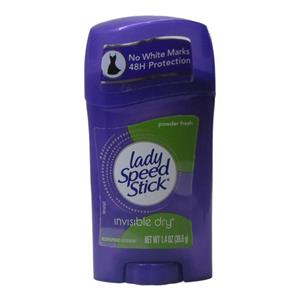 استیک ضد تعریق زنانه لیدی اسپید مدل powder fresh وزن ۶۵ گرم – Lady Speed Stick Invisible dry 65 gr