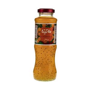 نوشیدنی ماتینا طعم پرتقال حجم 275 میلی لیتر Matina Orange Basil Seed Drink 275 ml