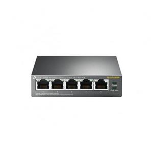 سوئیچ غیر مدیریتی 5 پورت تی پی لینک مدل TL-SF1005P TP-LINK TL-SF1005P 5Port Desktop PoE Switch