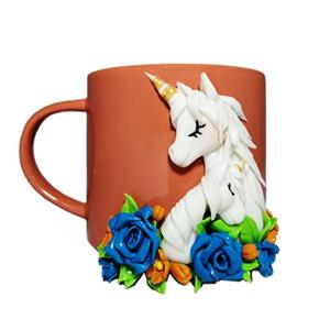 ماگ طرح اسب تک شاخ