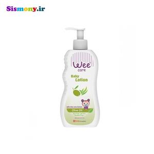 لوسیون بچه وی مدل Olive Oil حجم 200 میلی لیتر Wee Care Olive Oil Body Lotion 200ml