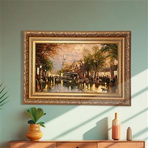 تابلو فرش دستبافت طرح منظره کد 45432