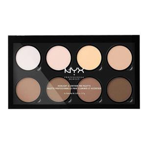 پالت کانتور و هایلایتر نیکس NYX HIGHLIGHT & CONTOUR PRO PALETTE 