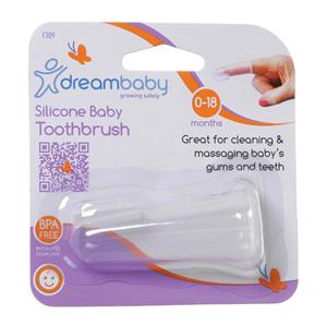 مسواک انگشتی دریم بیبی مدل F309 Dream Baby Tooth Brush Finger Silicone 