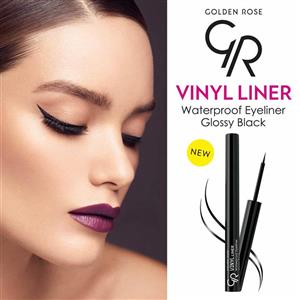 خط چشم گلدن رز Goldenrose Vinyl Liner Golden Rose Vinyl Liner Waterproof Eyeliner