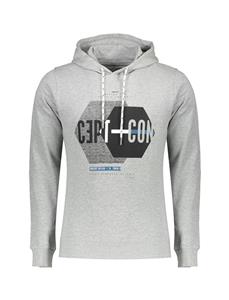 هودی نخی جلو بسته مردانه تیفوسی Men Cotton Close Front Hoodie Tiffosi 