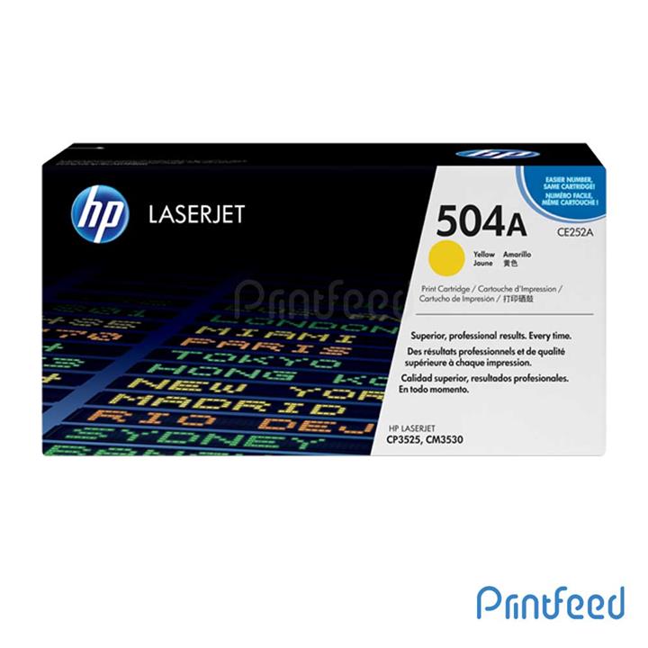 HP 504A Yellow LaserJet Toner Cartridge