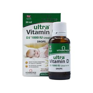 قطره اولترا ویتامین ویتابیوتیکس Ultra Vitamin D حجم 30 میل 