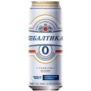 ماءالشعیر بدون الکل بالتیکا Baltika روسیه ای حجم 500 میل 