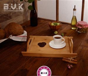 سینی مستطیل بامبو سایز متوسط