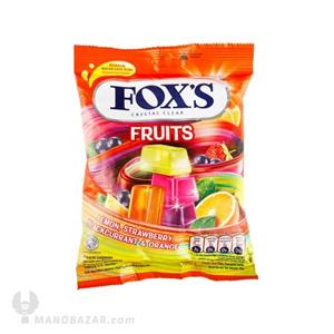 آبنبات فوکس foxs مدل 90gr) fruits) 