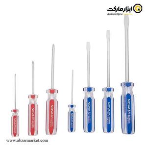 مجموعه 7 عددی پیچ گوشتی نووا مدل NTS-1015