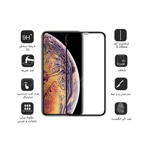 محافظ صفحه نمایش 5D بوف مدل F33 مناسب برای گوشی موبایل اپل Iphone 11 pro max 