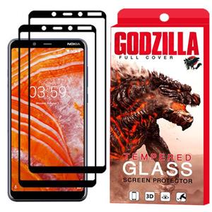 محافظ صفحه نمایش گودزیلا مدل GGF مناسب برای گوشی موبایل نوکیا 3.1Plus بسته 2 عددی Godzilla GGF Screen Protector For Nokia 3.1 Plus Pack Of 2