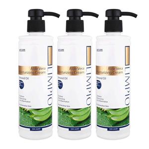 کرم مرطوب کننده لیمپیو مدل Jojoba حجم 500 میلی لیتر مجموعه 3 عددی