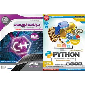 نرم افزار آموزش برنامه نویسی PYTHON نشر پدیده به همراه نرم افزار آموزش برنامه نویسی سی شارپ ++C نشر پدیده