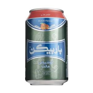 نوشیدنی مالت بدون الکل باربیکن با طعم هلو 330 میلی لیتر Barbican Malt Beverage with Peach Flavour ml 