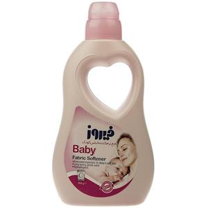 مایع نرم کننده لباس کودک صورتی 950 گرمی فیروز Firooz Baby Superconcentrated Softener