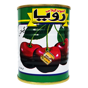 کمپوت گیلاس 350 گرمی رویا