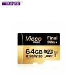 Vicco Man Final microSDXC 64GB UHS-I Class 10 - 90MBps 600X+ With Adapter