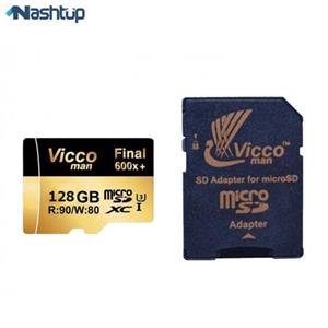 کارت حافظه microSDXC ویکومن مدل Final 600X plus ظرفیت 128 گیگابایت