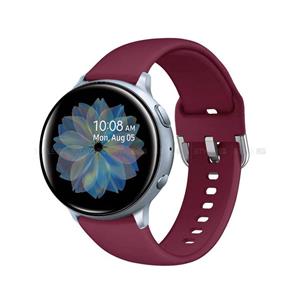 بند سیلیکونی ساعت هوشمند سامسونگ گلکسی واچ اکتیو 2 Samsung Galaxy Watch Active 2 Silicone Band