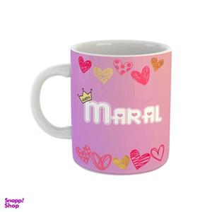 ماگ طرح تک شاخ مدل مارال