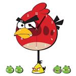 ساعت دیواری کودک ژیوار طرح Angry birds