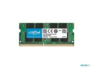 رم لپ تاپ DDR4 تک کاناله 2666 مگاهرتز کروشیال ظرفیت 4 گیگابایت Crucial Crucial 4GB DDR4-2666 SODIMM