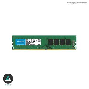 رم لپ تاپ DDR4 تک کاناله 2666 مگاهرتز کروشیال ظرفیت گیگابایت Crucial 4GB SODIMM 