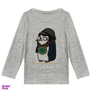 تیشرت آستین بلند پسرانه طرح هدفون کد K14