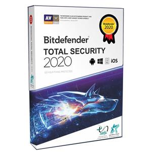 نرم افزار آنتی ویروس بیت دیفندر نسخه توتال سکیوریتی 2020 یک کاربره 1 ساله Bitdefender TOTAL SECURITY 2020 Antivirus Software 1 users 1 year