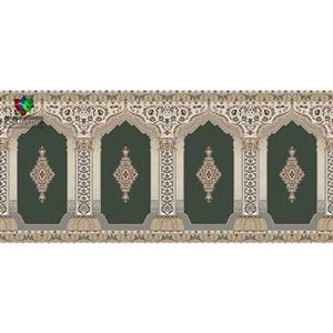 فرش و پرده پانچی لارا مدل گلبرگ