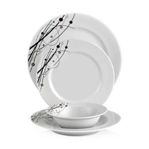 سرویس غذاخوری 24 پارچه شفر طرح Porselen کد 1002 Schafer Pieces Dinnerware Set 