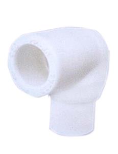 زانو 90 درجه چپقی تک لایه آذین سایز 25