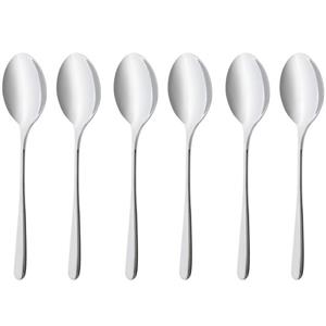 قاشق غذاخوری چینی زرین ایران مدل Orient بسته 6 عددی Iran Porcelain Inds Orient 6 Pieces Spoon