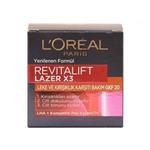 کرم ضد چروک و ضد لک لورآل سری REVITALIFT LAZER X3 حاوی GKF20