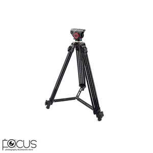 سه پایه حرفه ای فیلمبرداری منفرتو Manfrotto 8018 Professional Filming Tripod 