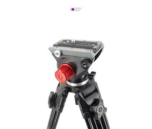 سه پایه حرفه ای فیلمبرداری منفرتو Manfrotto 8018 Professional Filming Tripod 