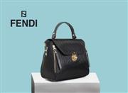 کیف دستی مجلسی زنانه طرح فندی FENDI رنگ مشکی