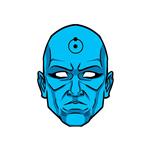 استیکر تزئینی موبایل طرح Dr Manhattan Dc Comics مدل STM964