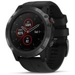 ساعت ورزشی ورزش های گوناگون GARMIN مشکی. مدل Fenix 5X Plus Black with Band 