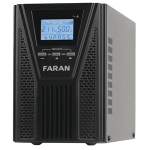 یوپی اس فاران مدل Titan Plus با ظرفیت 1 کیلو ولت آمپر با قابلیت باتری خارجی